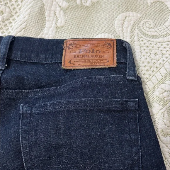 Polo by Ralph Lauren Women's Skinny Jeans - Dark Blue - Picture 2 of 9